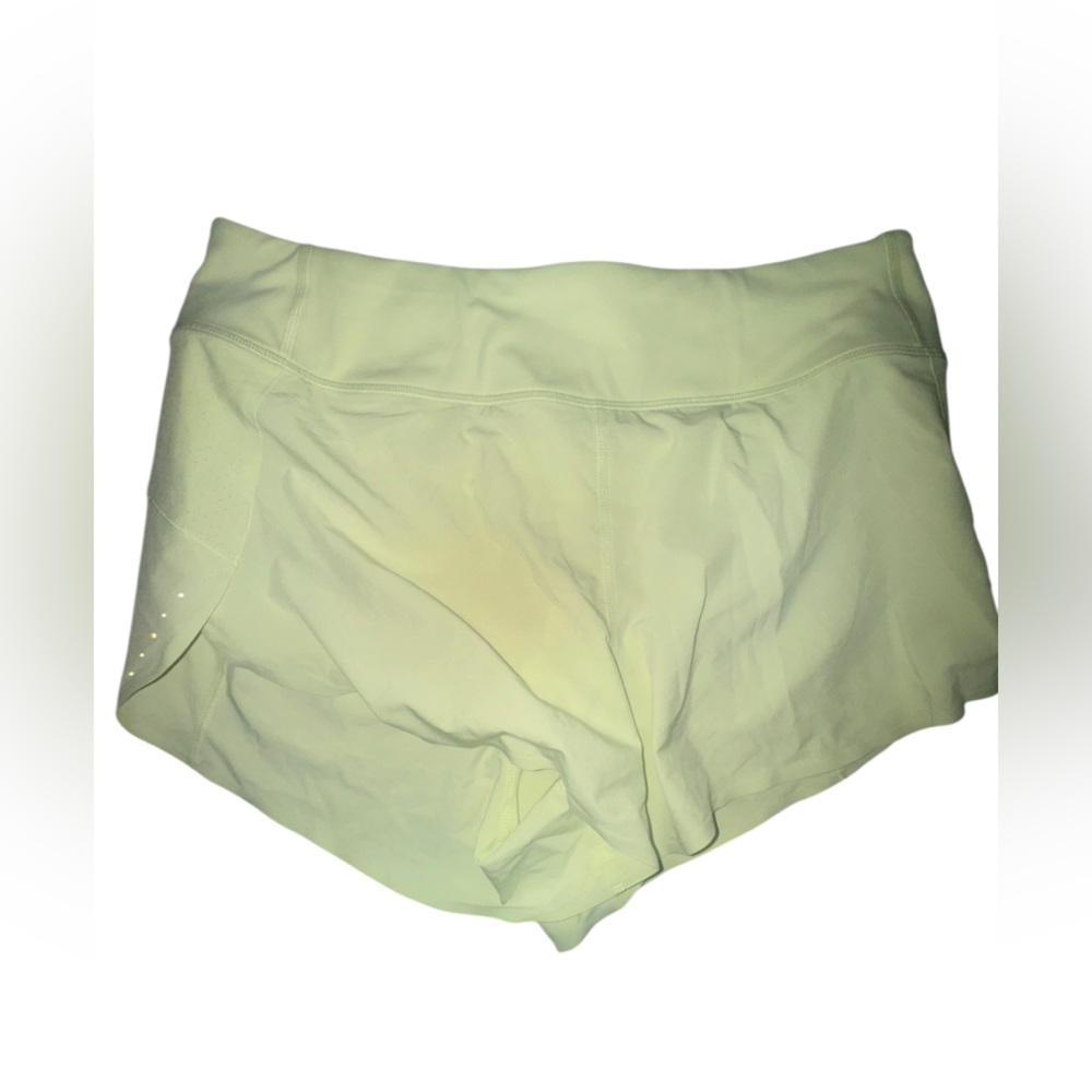 Athleta Lime Green Run Shorts
